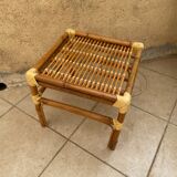 Coffee table end of rattan design sofa