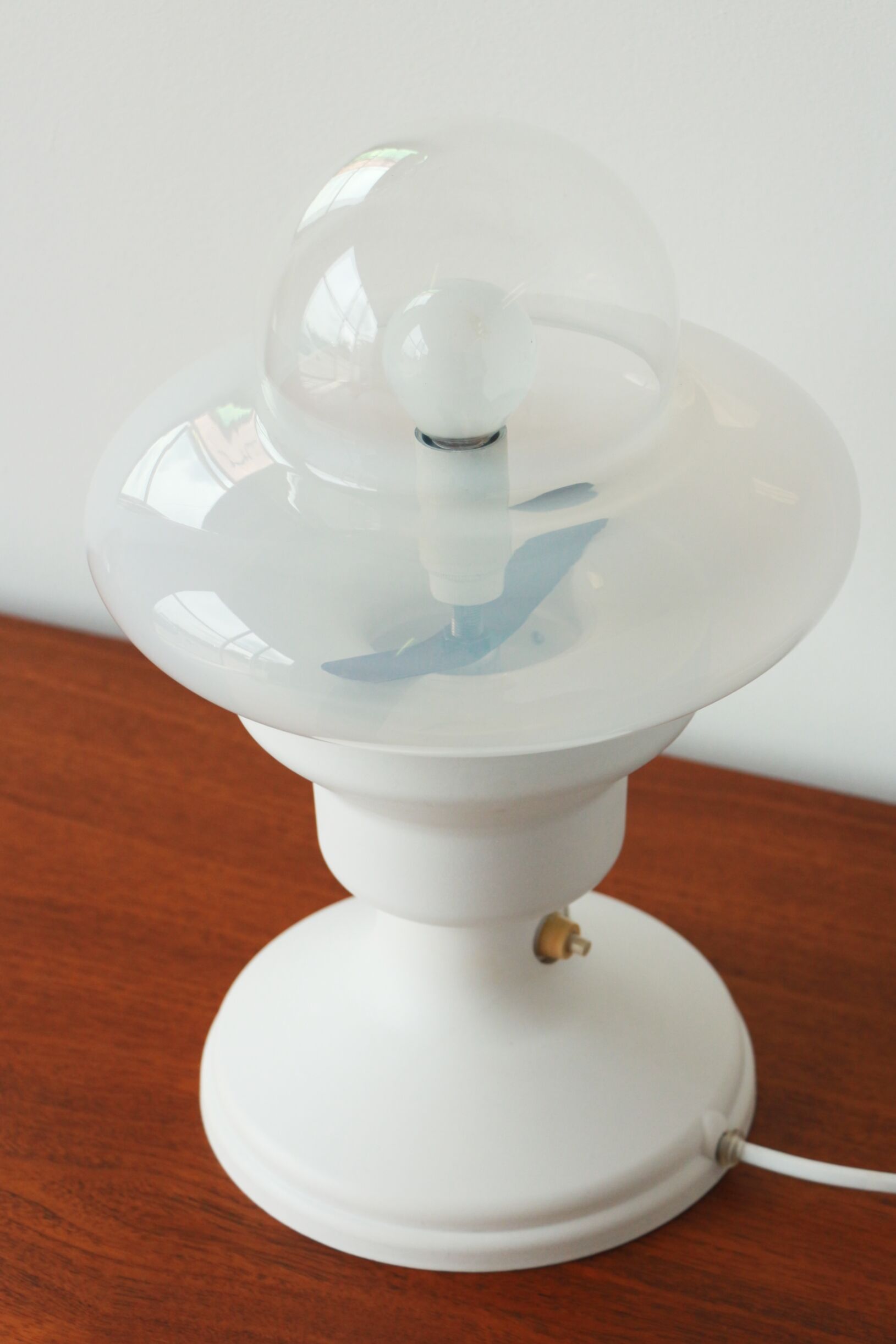 White design lamp - 70s