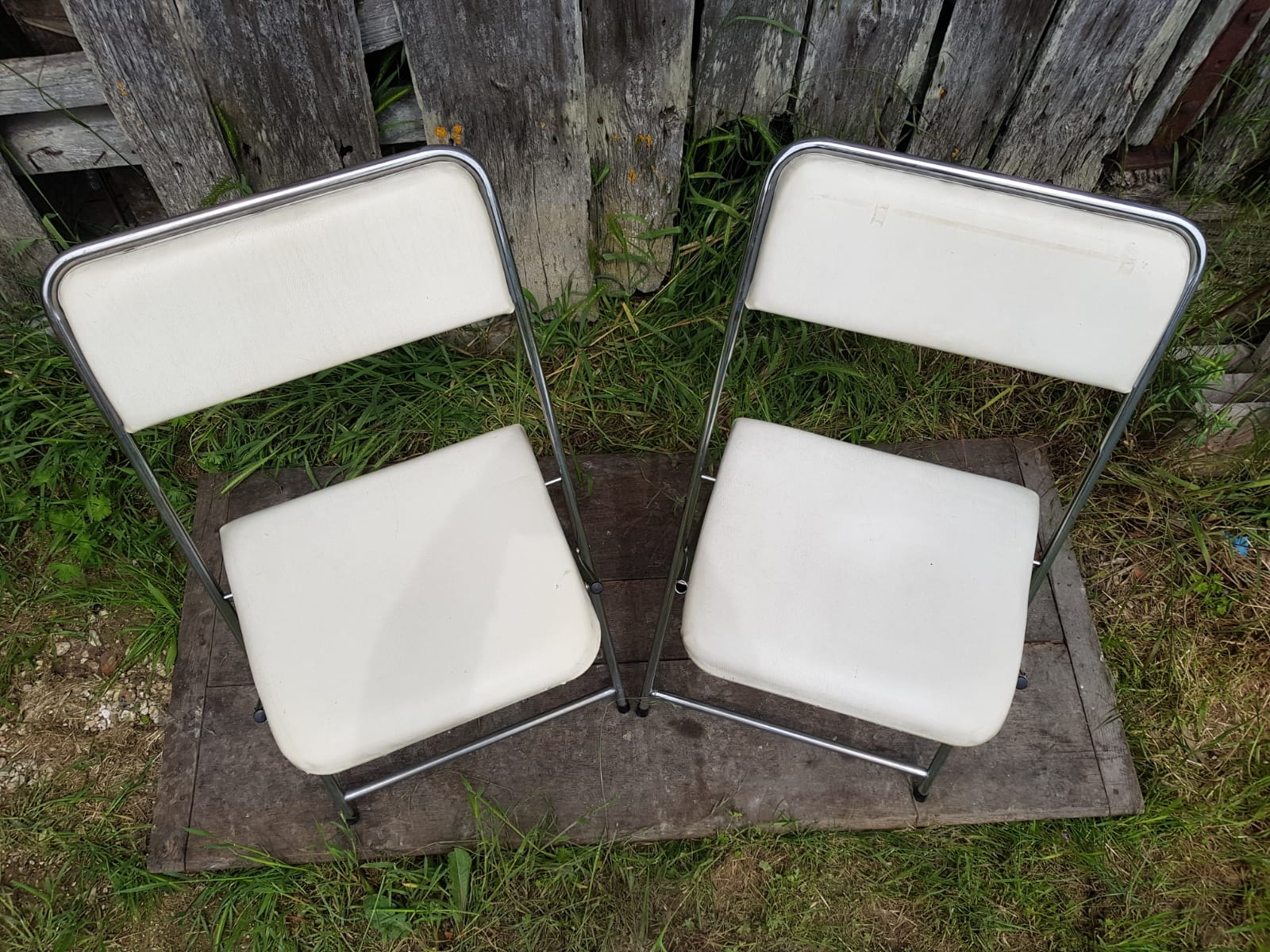 Pair lafuma chairs