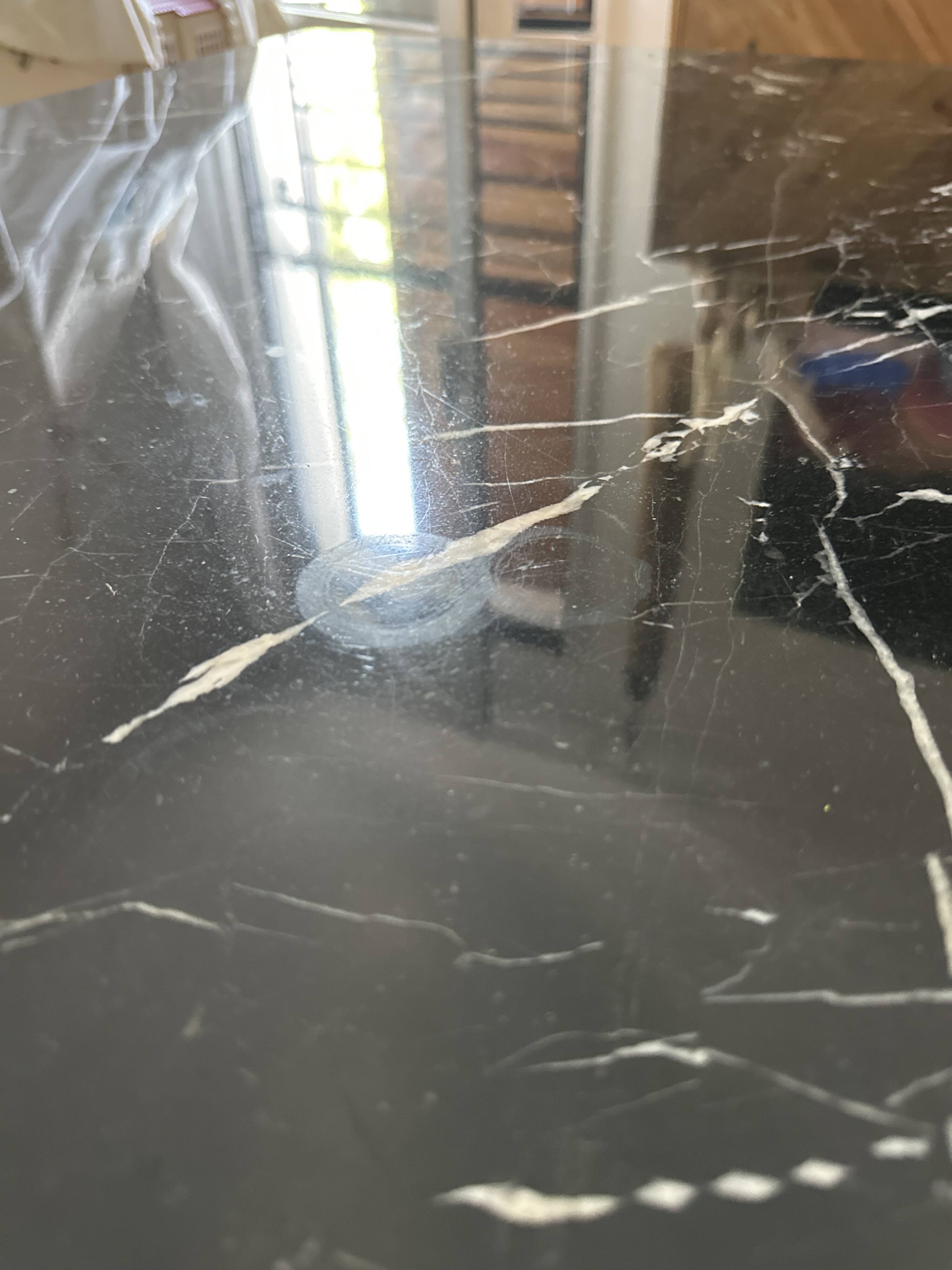 Marble table ampm