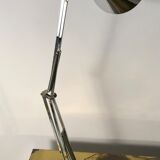Luxo Lamp l-4 chrome metal lamp