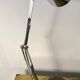 Luxo Lamp l-4 chrome metal lamp