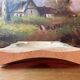 Polished bolster ashtray