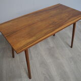 Scandinavian coffee table in walnut 60/70
