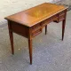 Roche Bobois desk in solid cherry wood in Louis XVI style with pull-outs.