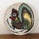 Dish rooster signed Valencia