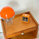 Table de chevet vintage pieds compas