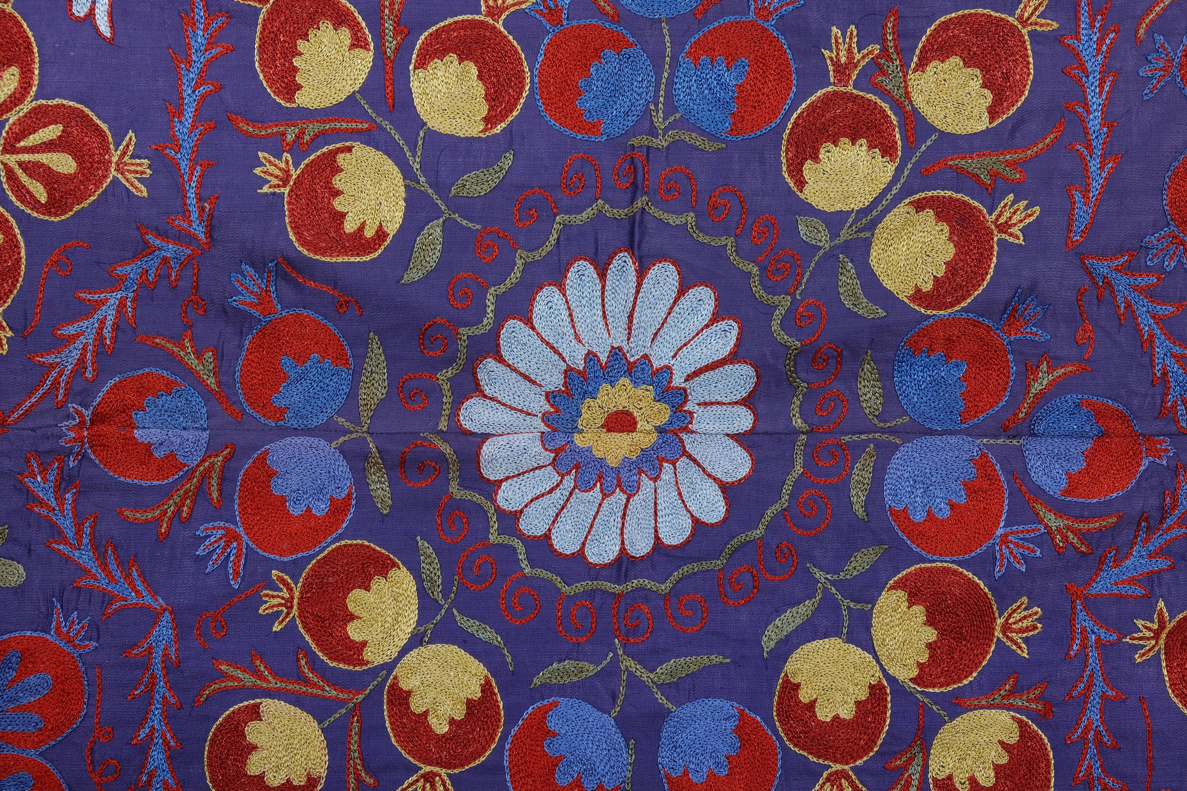 Hand knotted rug, vintage Turkish rug 104x192 cm