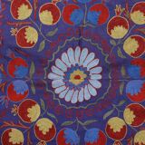 Hand knotted rug, vintage Turkish rug 104x192 cm