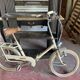 Foldable children's bike cicli motorcycle gypsy white vintage years 70