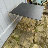 Table basse avec porte revues vintage - 1960