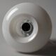 Flygsfors Orrefors White Opaline Glass Mushroom Lamp with Golden Bands, 70s