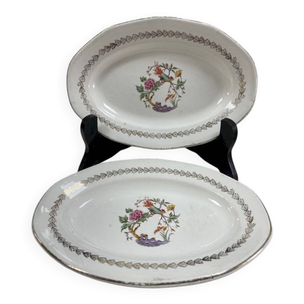 Lot de 2 raviers Digoin & Sarreguemines NANTEUIL
