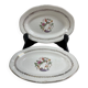 Set of 2 dishes Digoin & Sarreguemines NANTEUIL