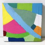Tableau Huile au couteau