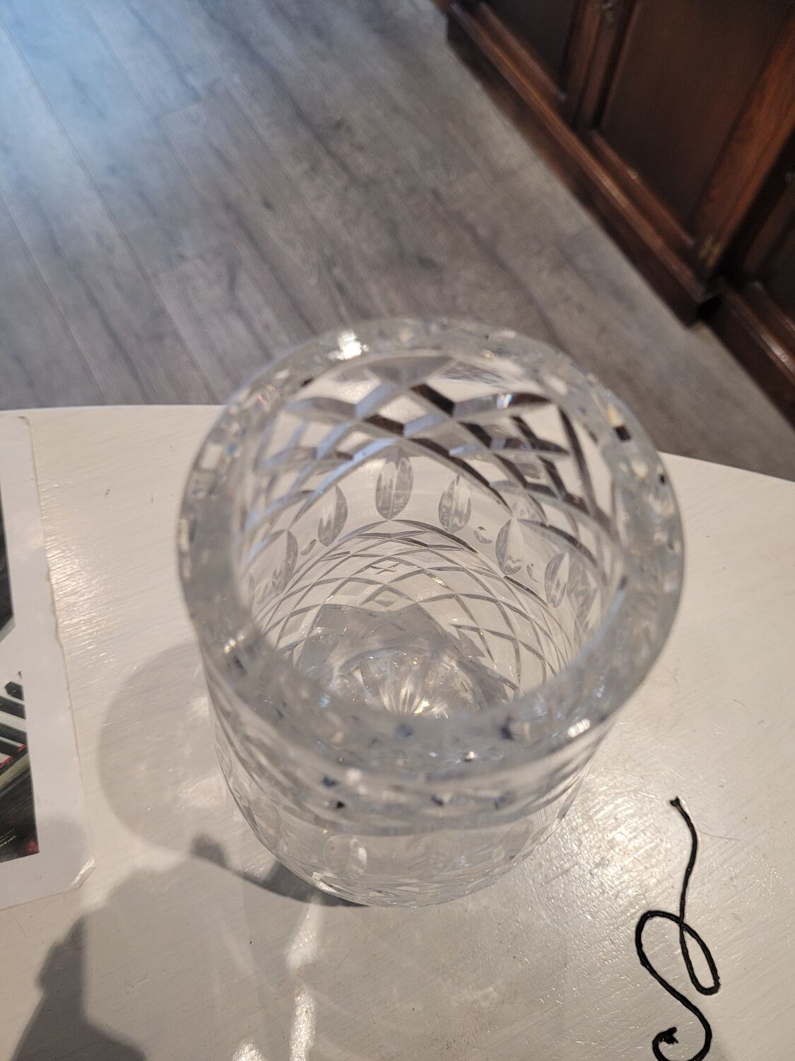 Crystal vase