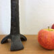 Pair of candlesticks gross cast-iron