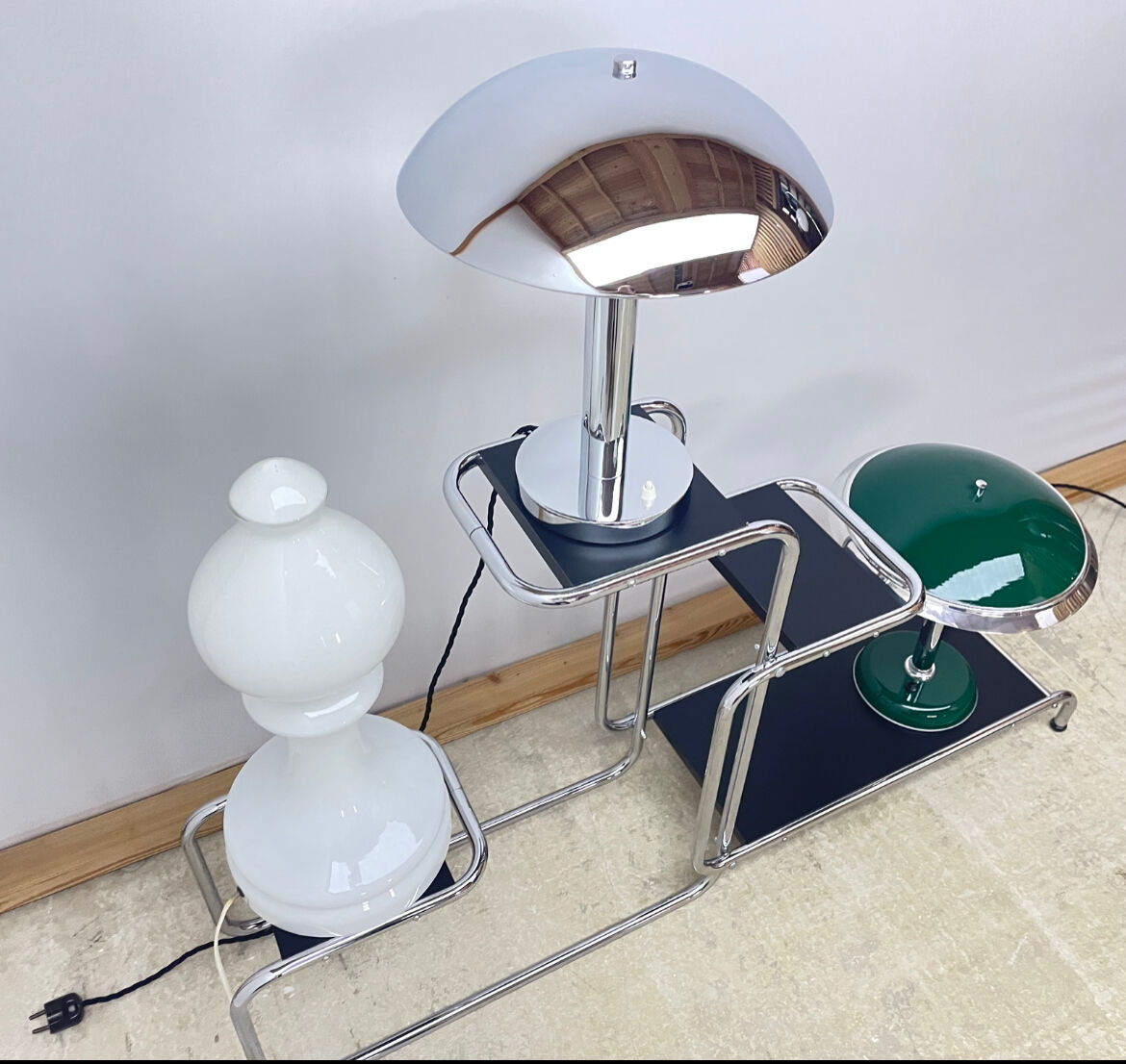 Functionalist/Bauhaus flower stand, etagere