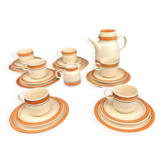 Melitta coffee set for 6 people, Germany, 1970s.