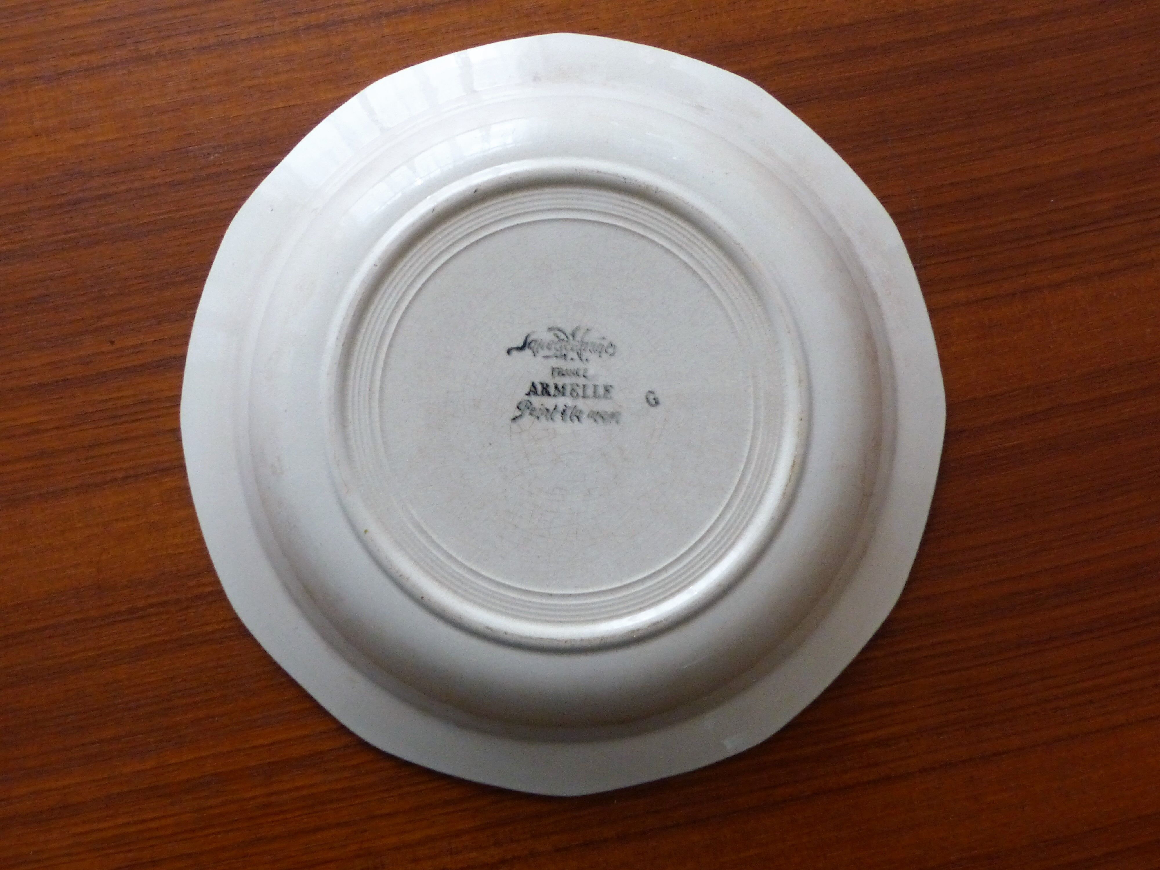Plat creux Sarreguemines