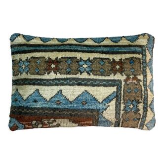 Vintage turkish kilim cushion cover 30x50cm