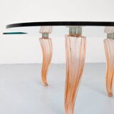 Murano glass coffee table Seguso