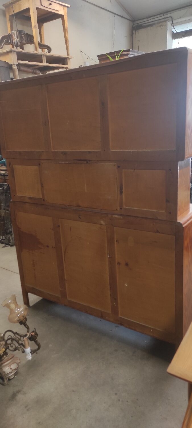 Mado vintage wooden sideboard 3 bodies Mid-century