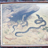 Old snake school map