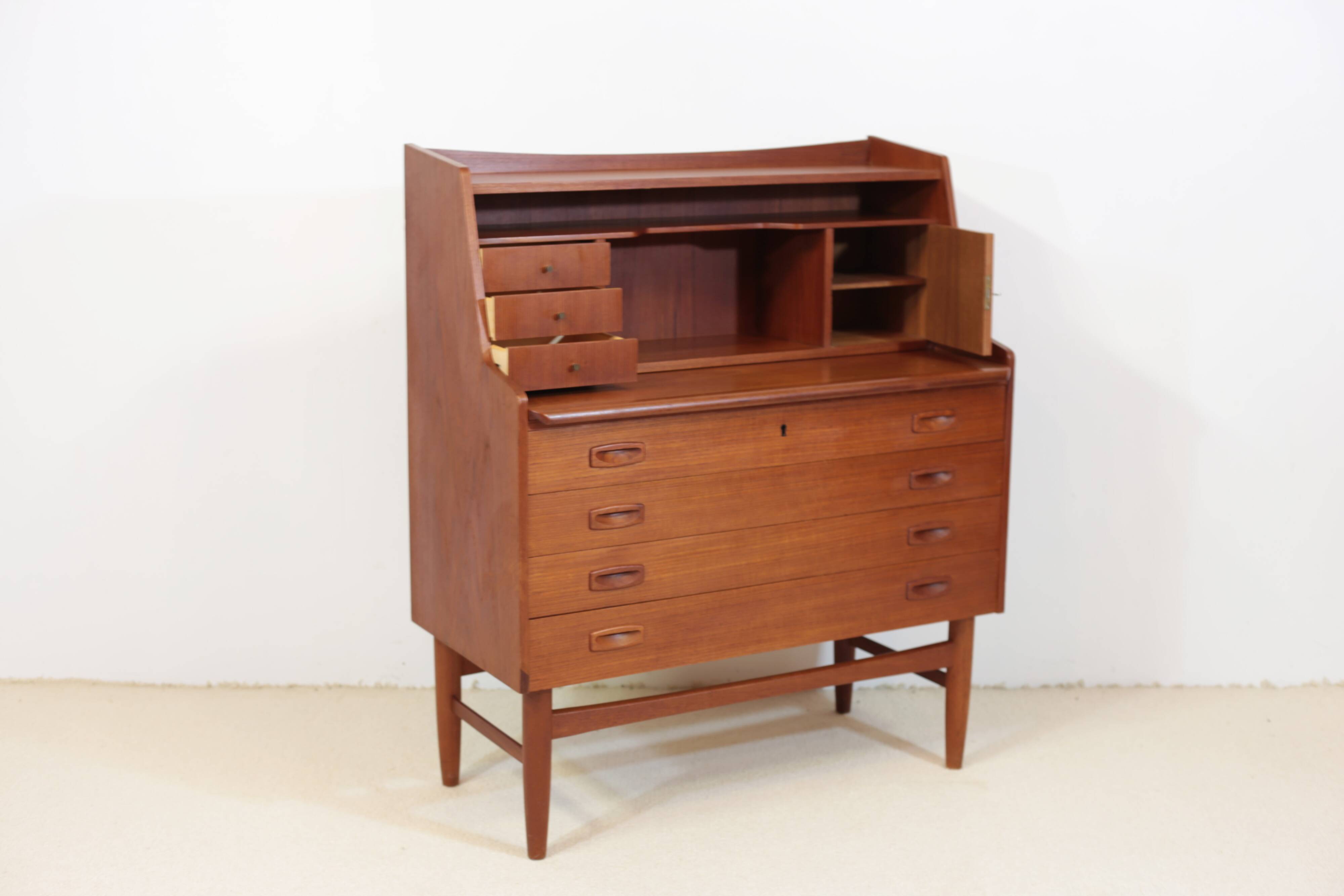 Mid-Century Teak Secretary