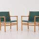 Beech armchair, Danish design, 1970s, designer: Erik Ole Jørgensen, manufacture: Tarm Stole & Møbelf