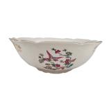 K&G Lunéville Badonviller earthenware bowl Bird-Lyre pattern