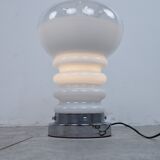 Vintage murano glass table lamp by Carlo Nason, 1970s