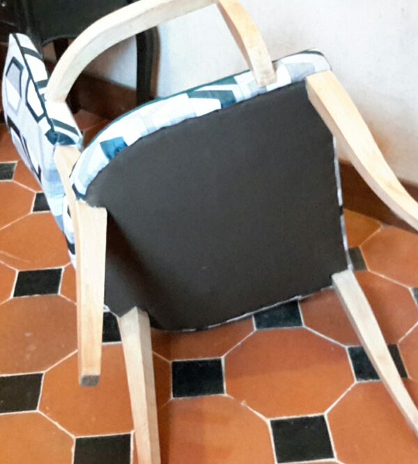 Fauteuil bridge vintage