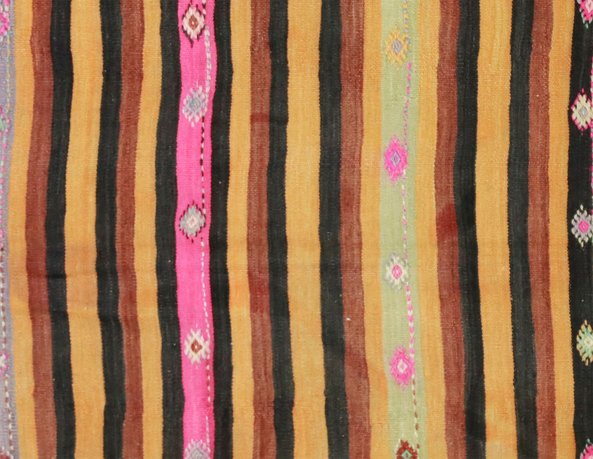 Anatolian handmade kilim rug 262 cm x 192 cm
