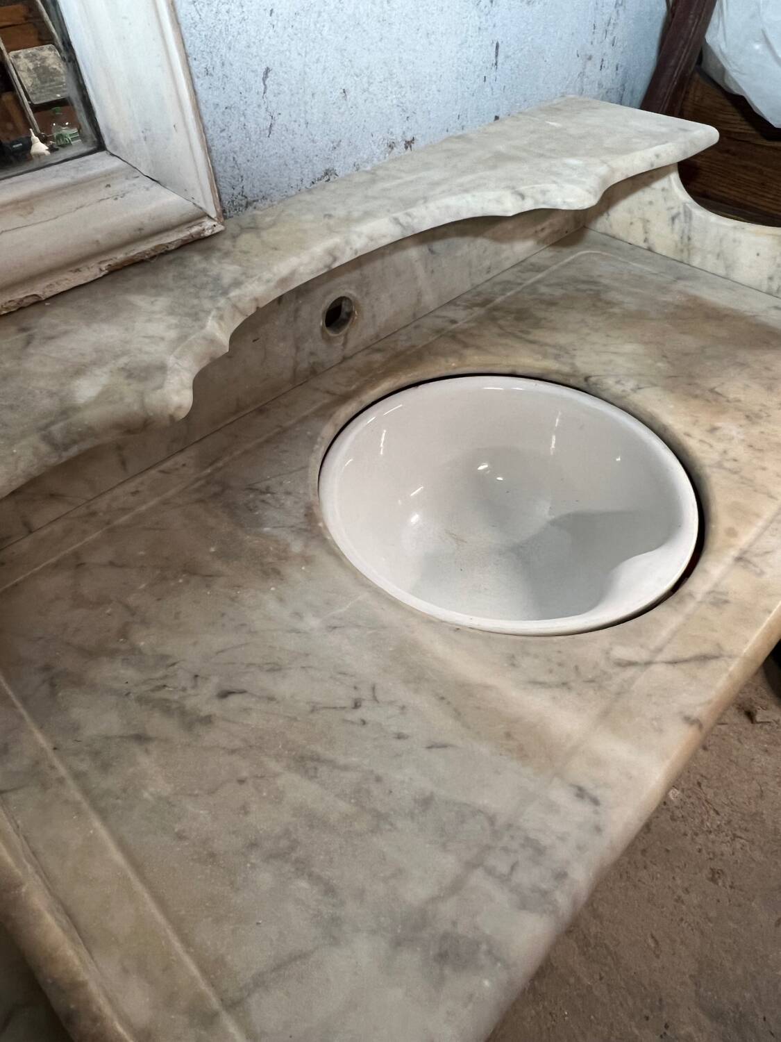 Antique hairdresser's-barber's furniture