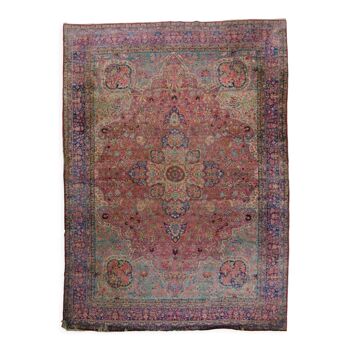 Persian Kirman Old Carpet circa 1930