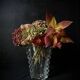 Large crystal vase