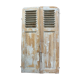 Old pair of wooden shutters 152 cm