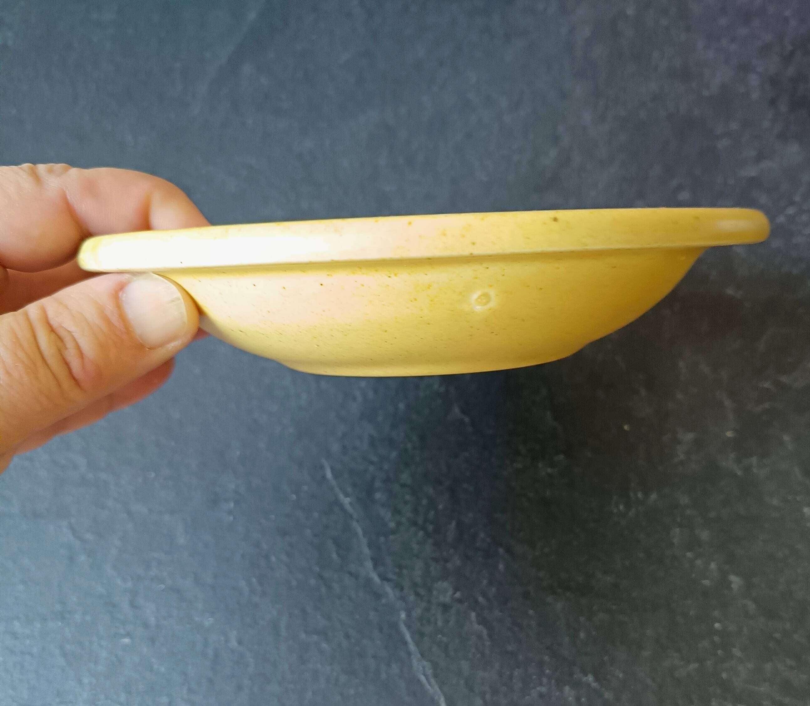 2 vintage k&g luneville french ceramic bowls and bowl