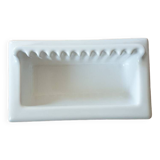 Built-in soap dish