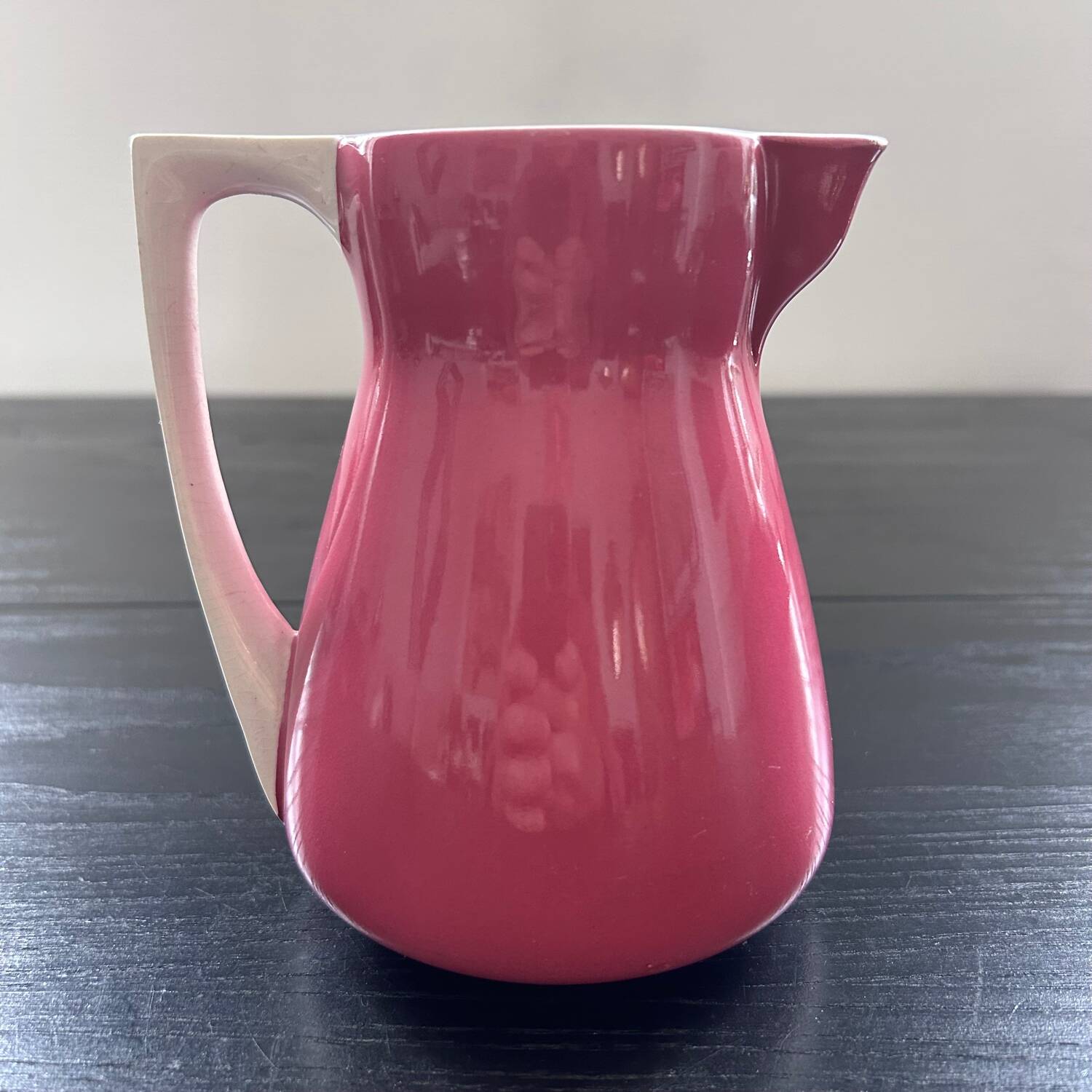 Pink Italian pitcher