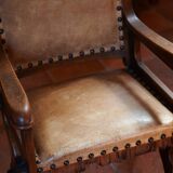 Pair of neo-Gothic armchairs