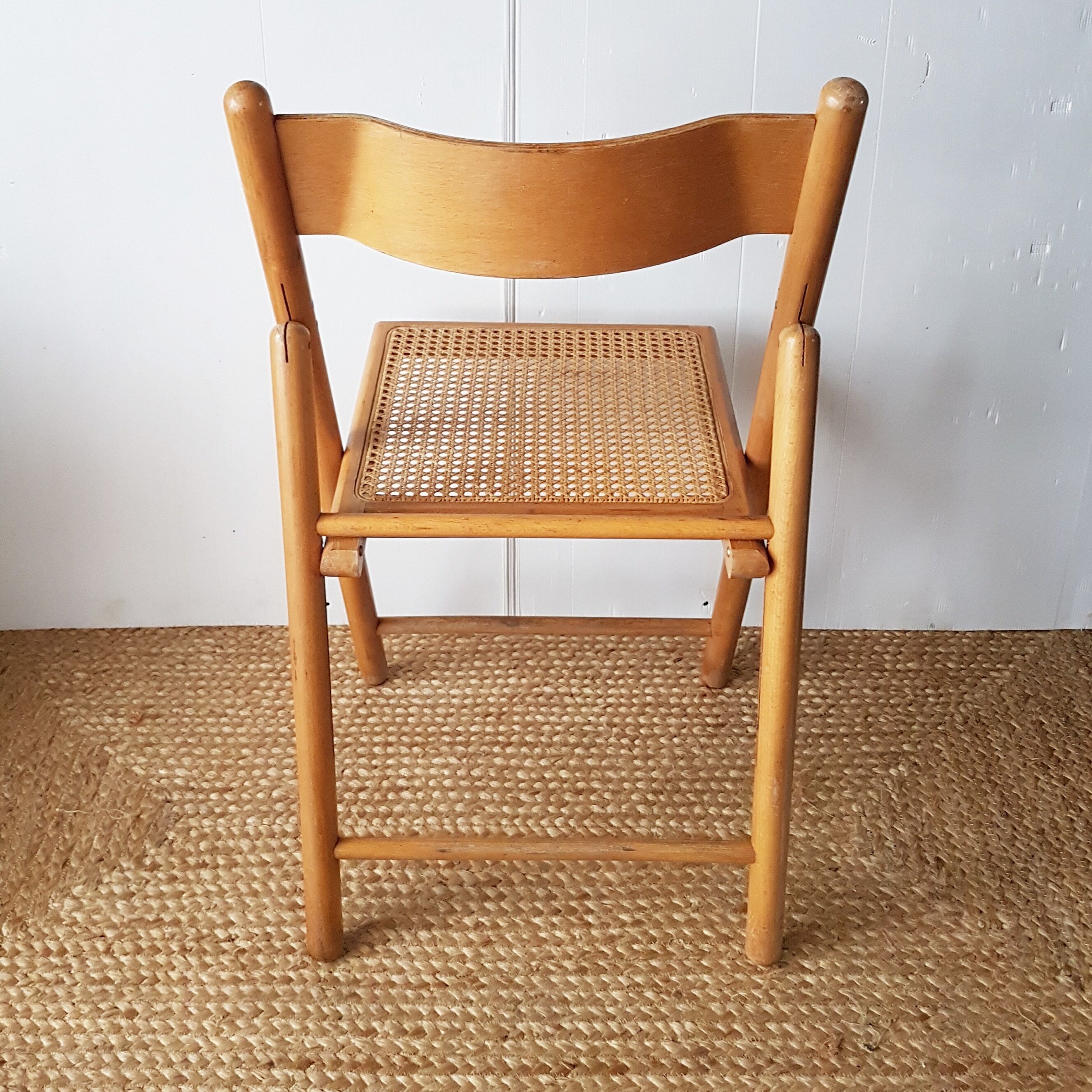 Pair of vintage folding chairs