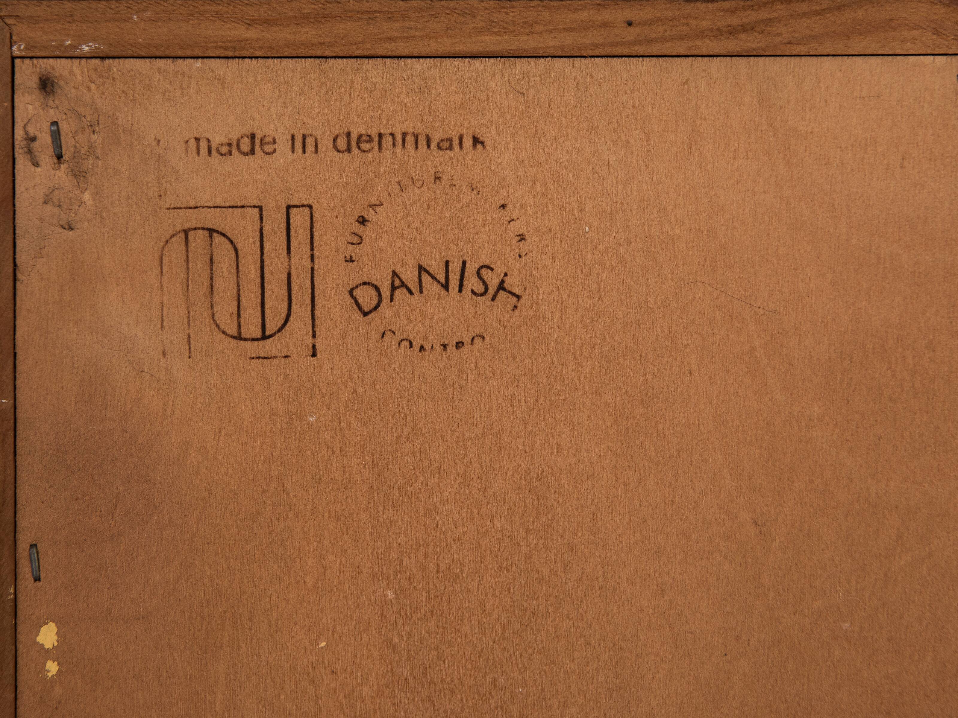 Buffet danois des années 1960 en palissandre par Hundevad - 138 cm