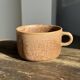Tasse en grès émaillé brun H6,5 D10,5