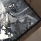 Tableau peinture abstrait "clandestin"