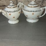 Sucrière et pot à lait