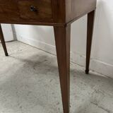 Louis XVI period "Tric Trac" gaming table in 18th century mahogany.