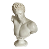 Grand buste Hermes en plâtre