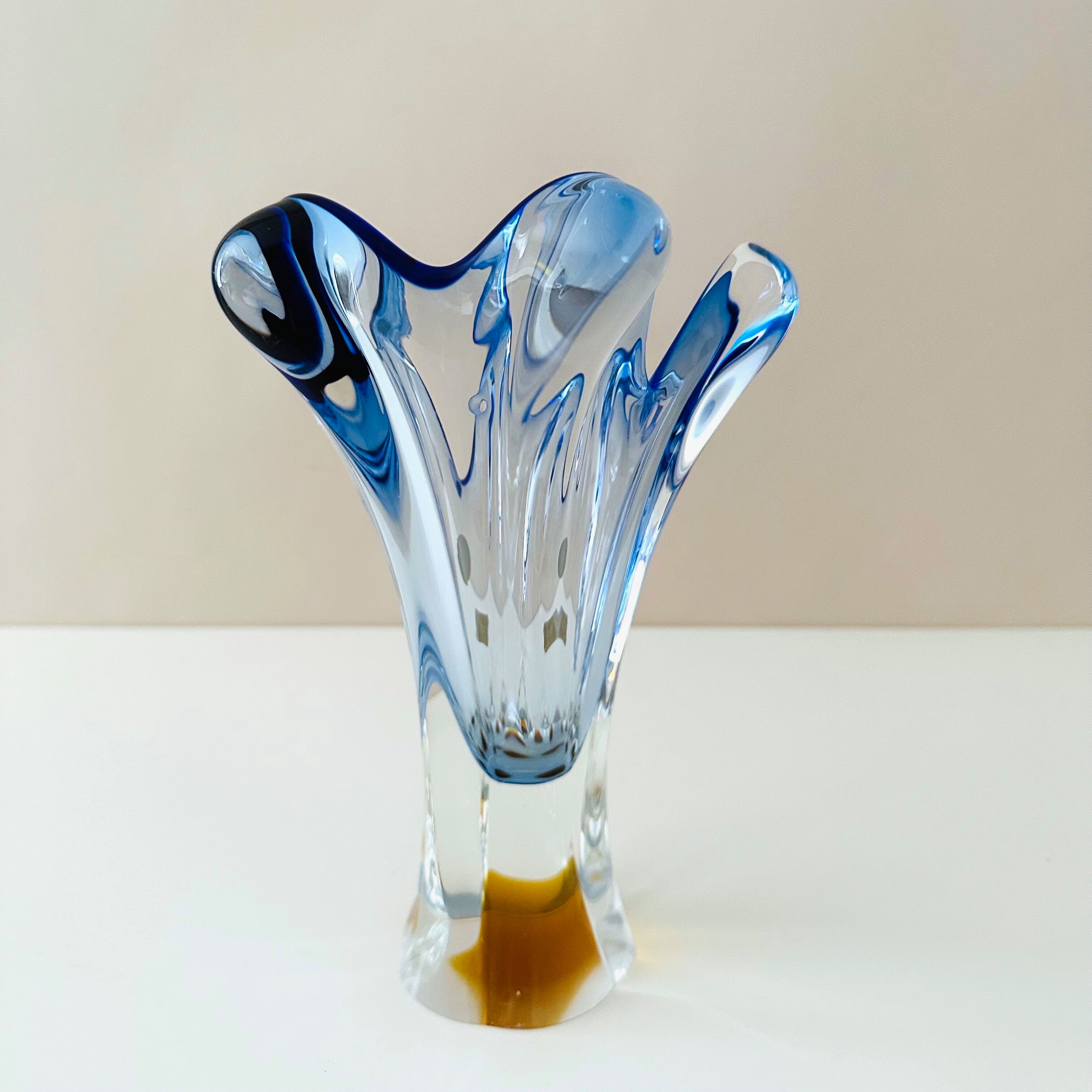 Vintage vase by Josef Hospodka for Chribska, Czech Republic 60's